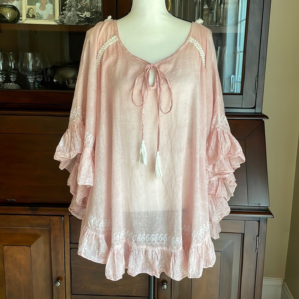 Shiraleah Blush Cover Up One Size - Picture 9 of 9
